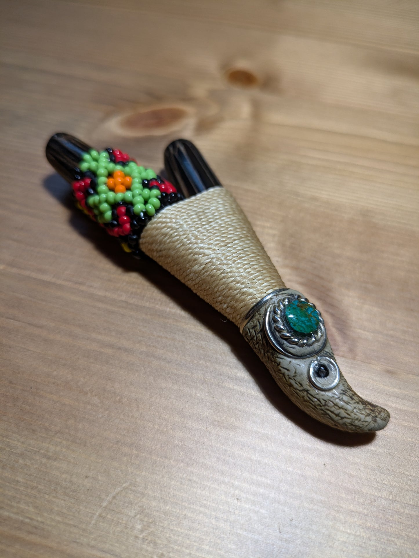 Kuripe Chonta with beads