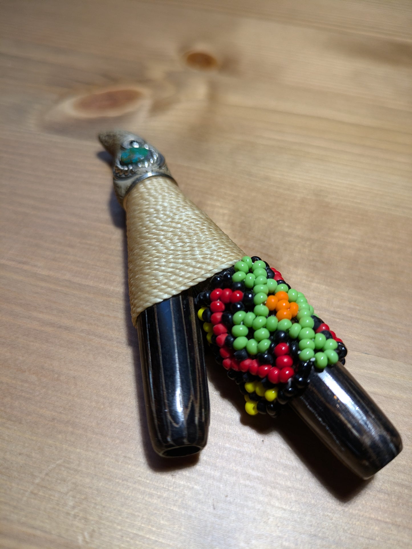 Kuripe Chonta with beads