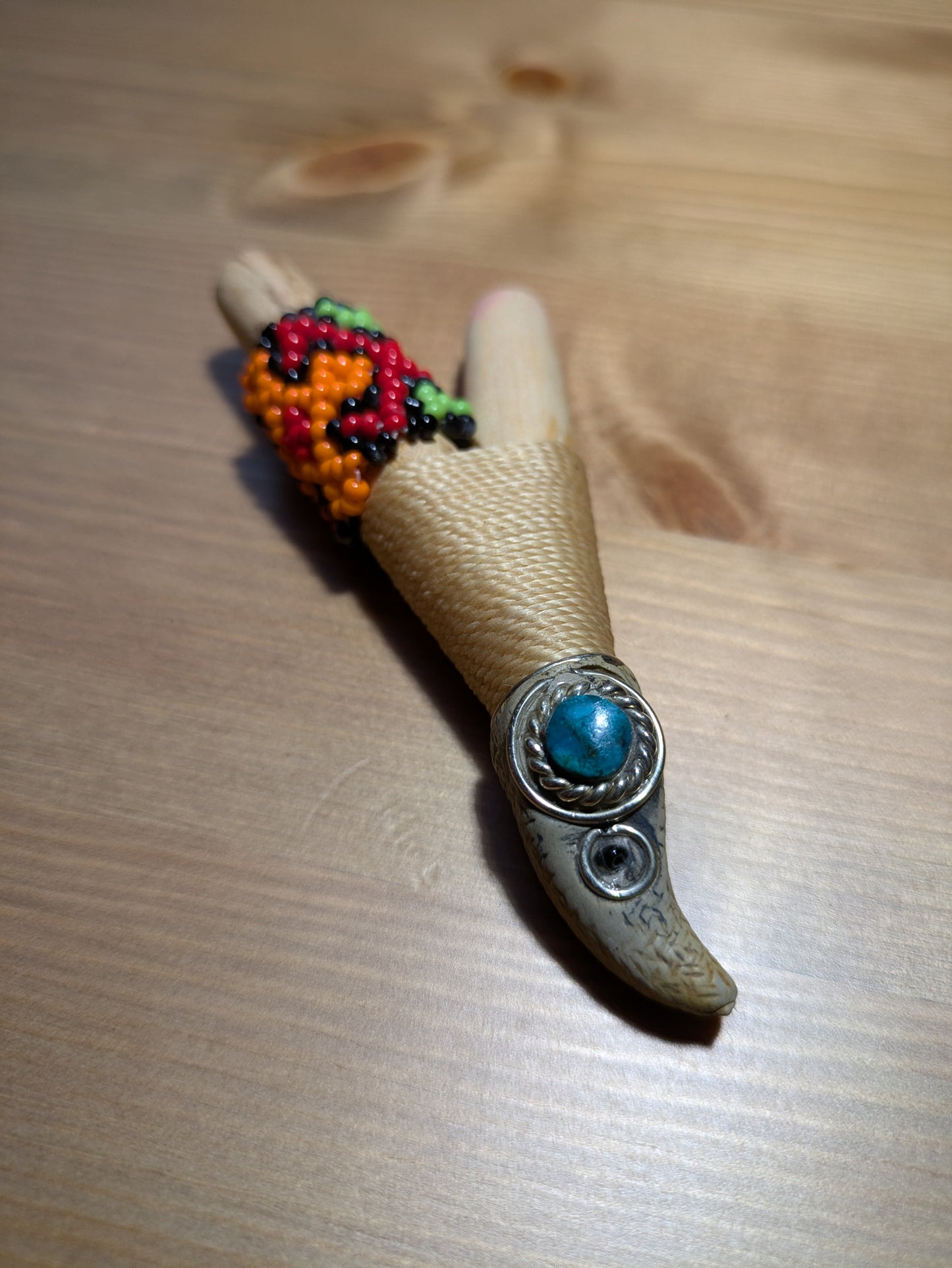 Kuripe Palo Santo with beads