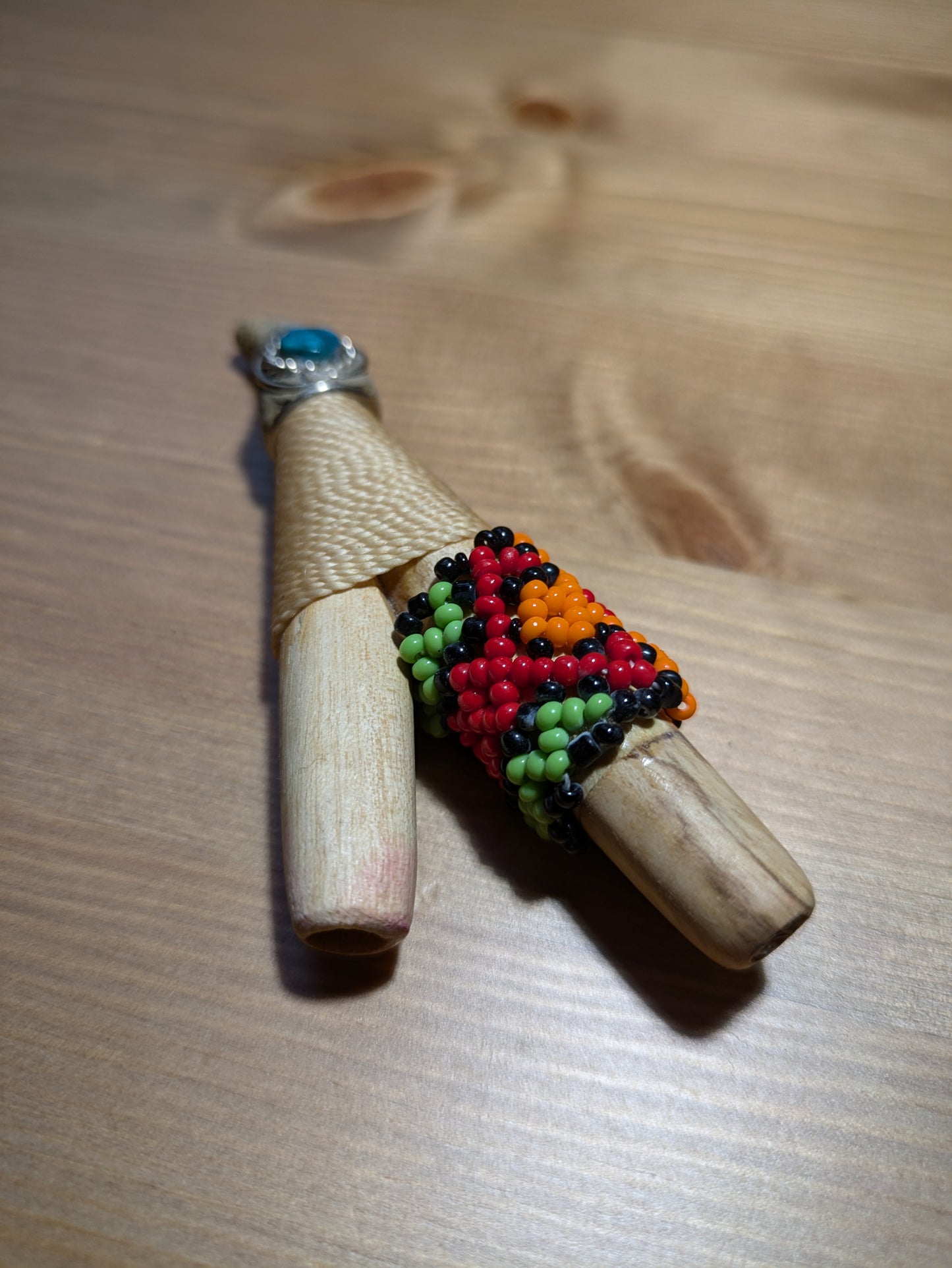 Kuripe Palo Santo with beads