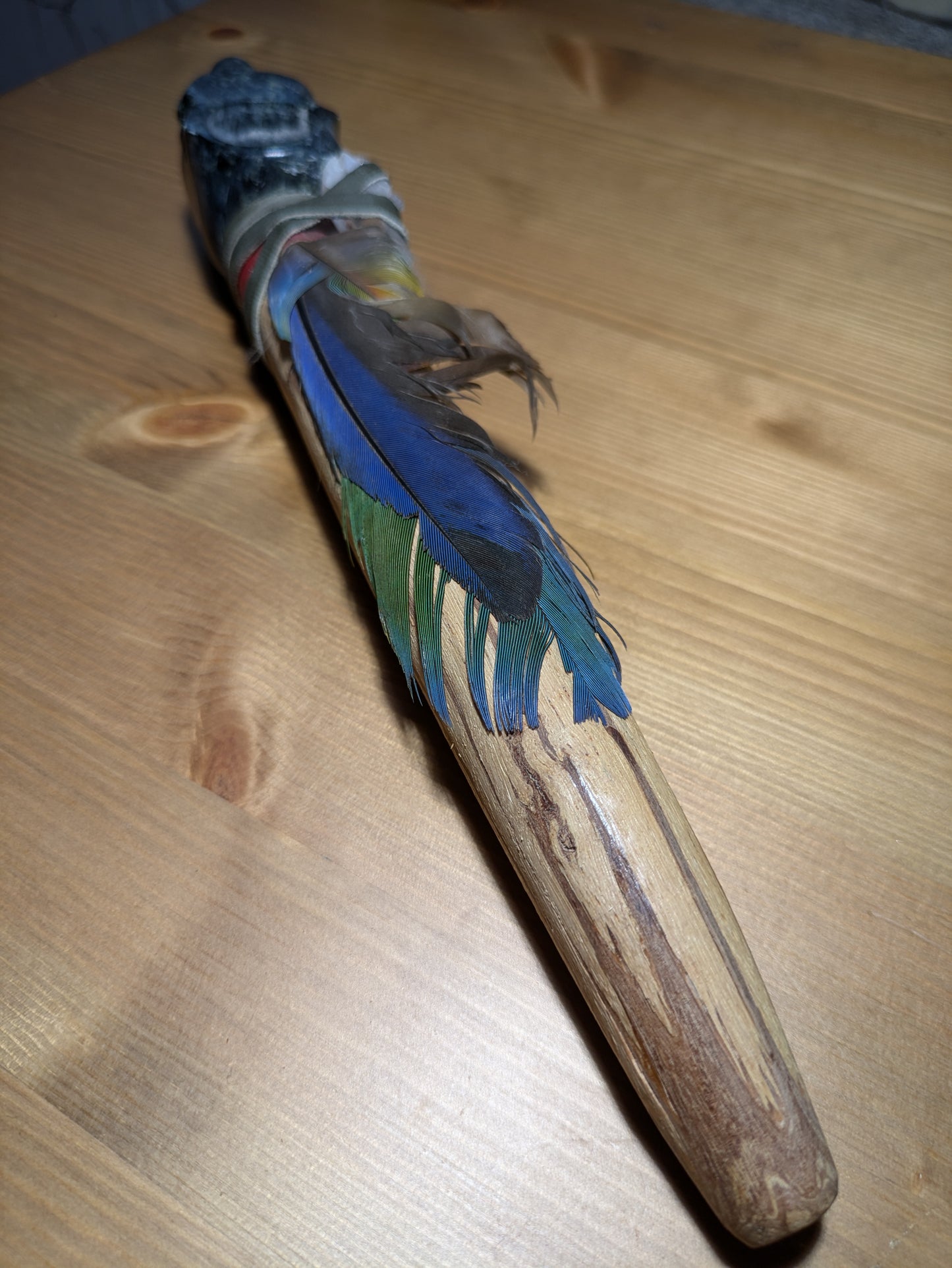 Jaguar Stone and Caapi Pipe