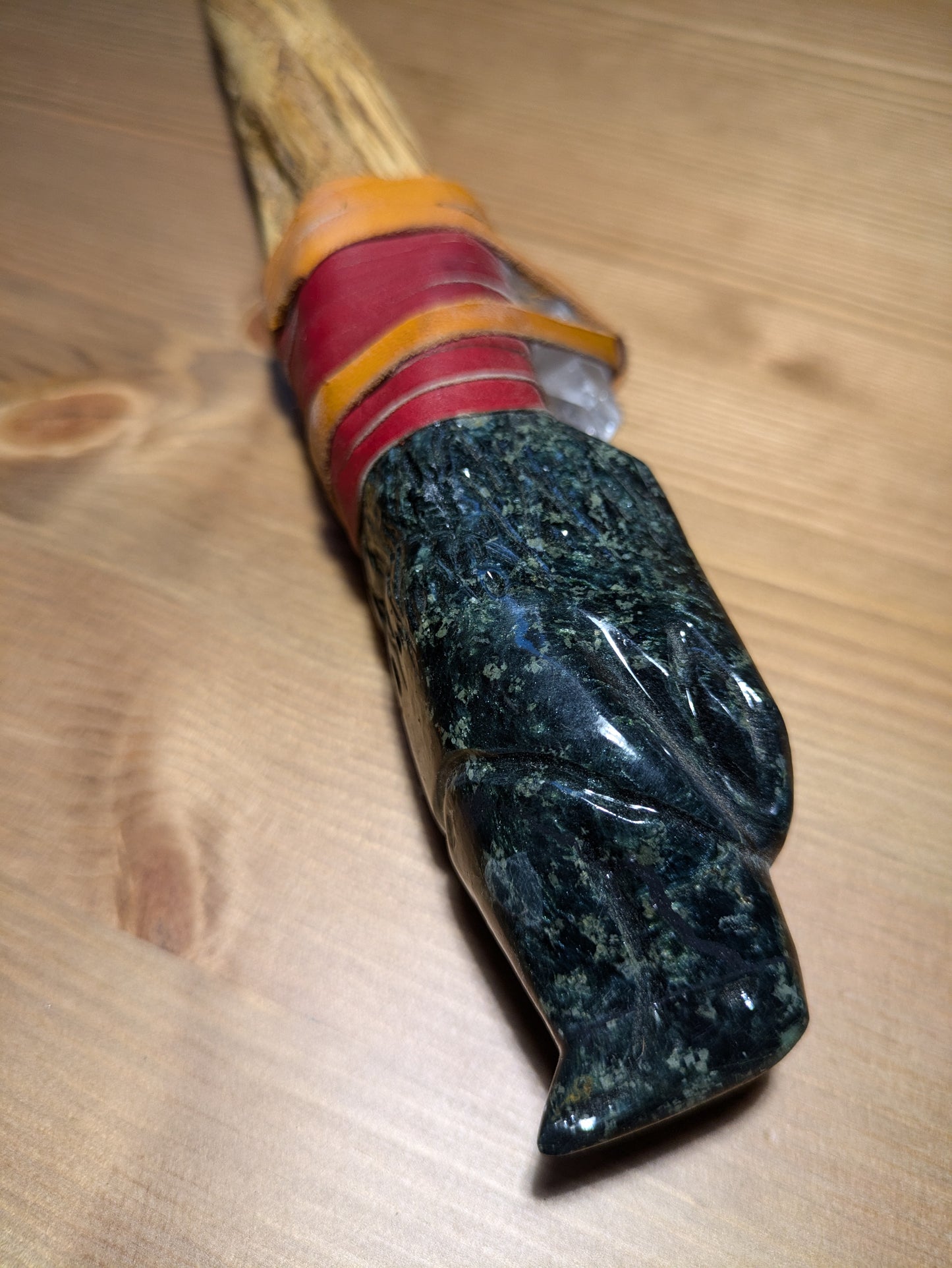 Eagle Caapi and Stone Pipe