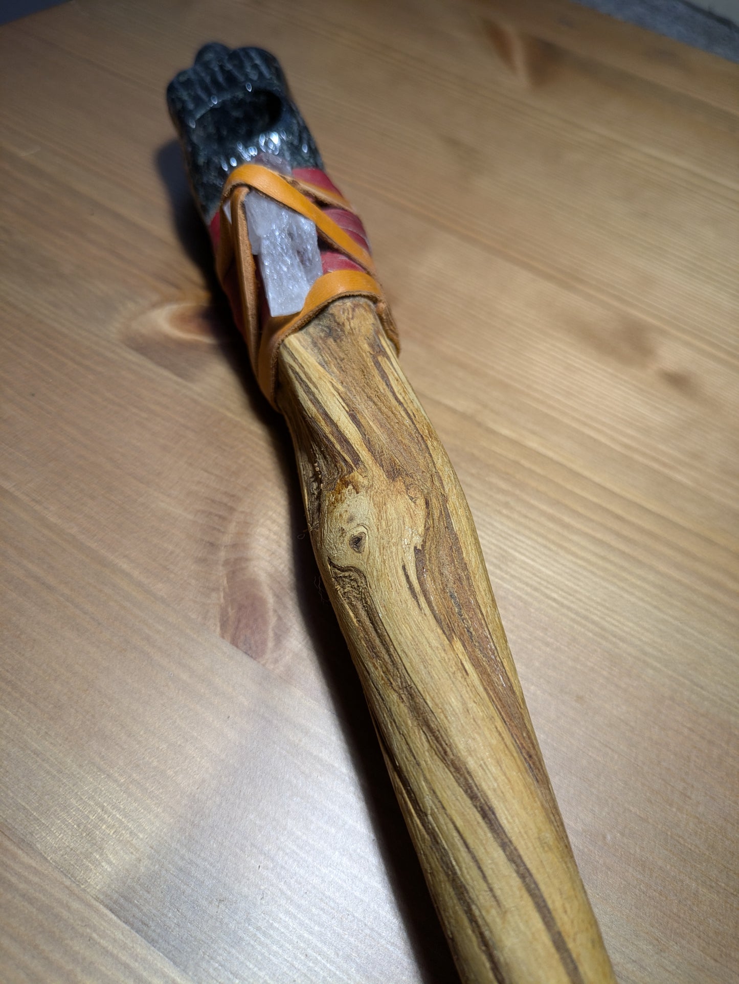 Eagle Caapi and Stone Pipe