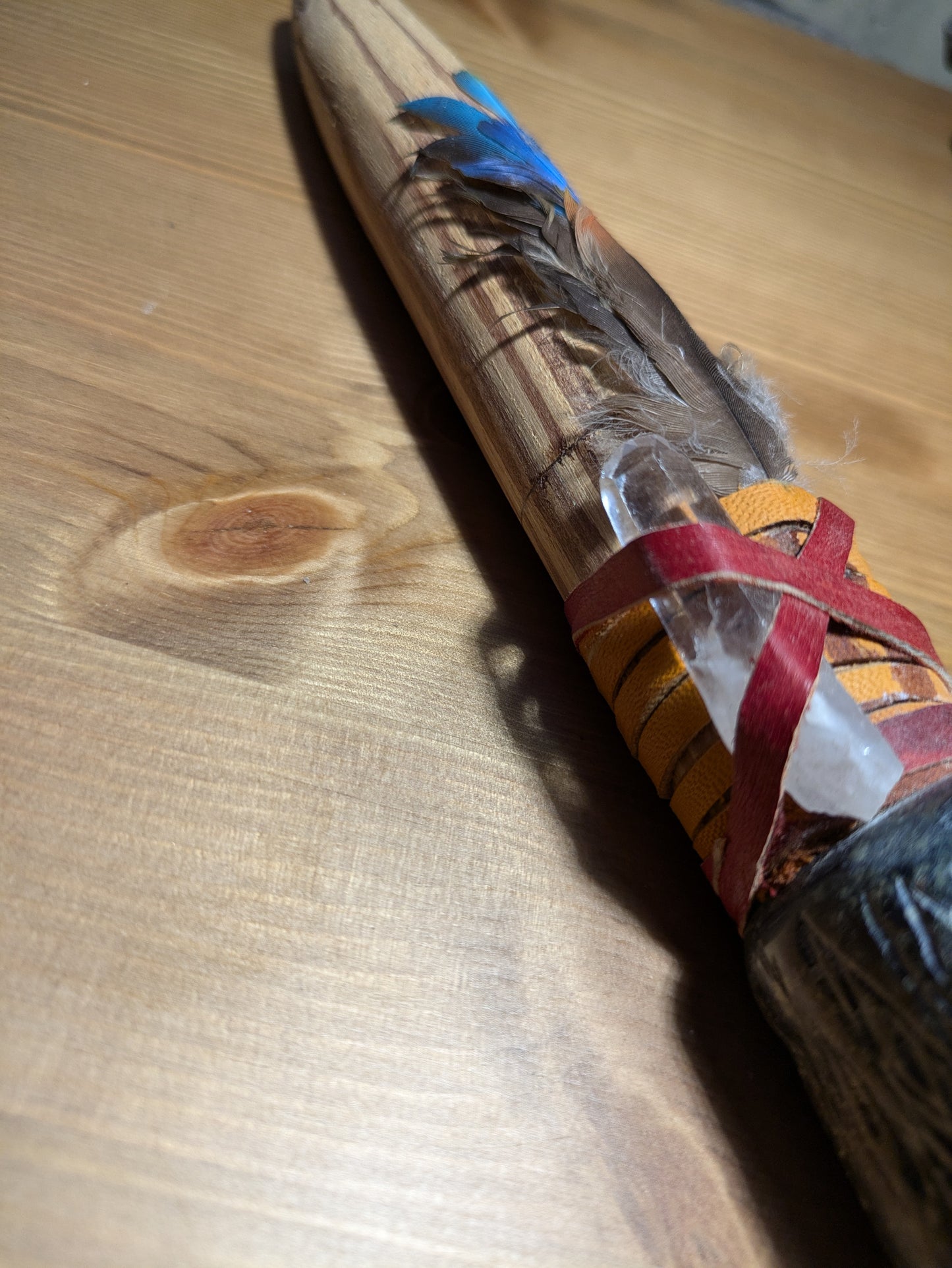 Eagle Caapi and Stone Pipe