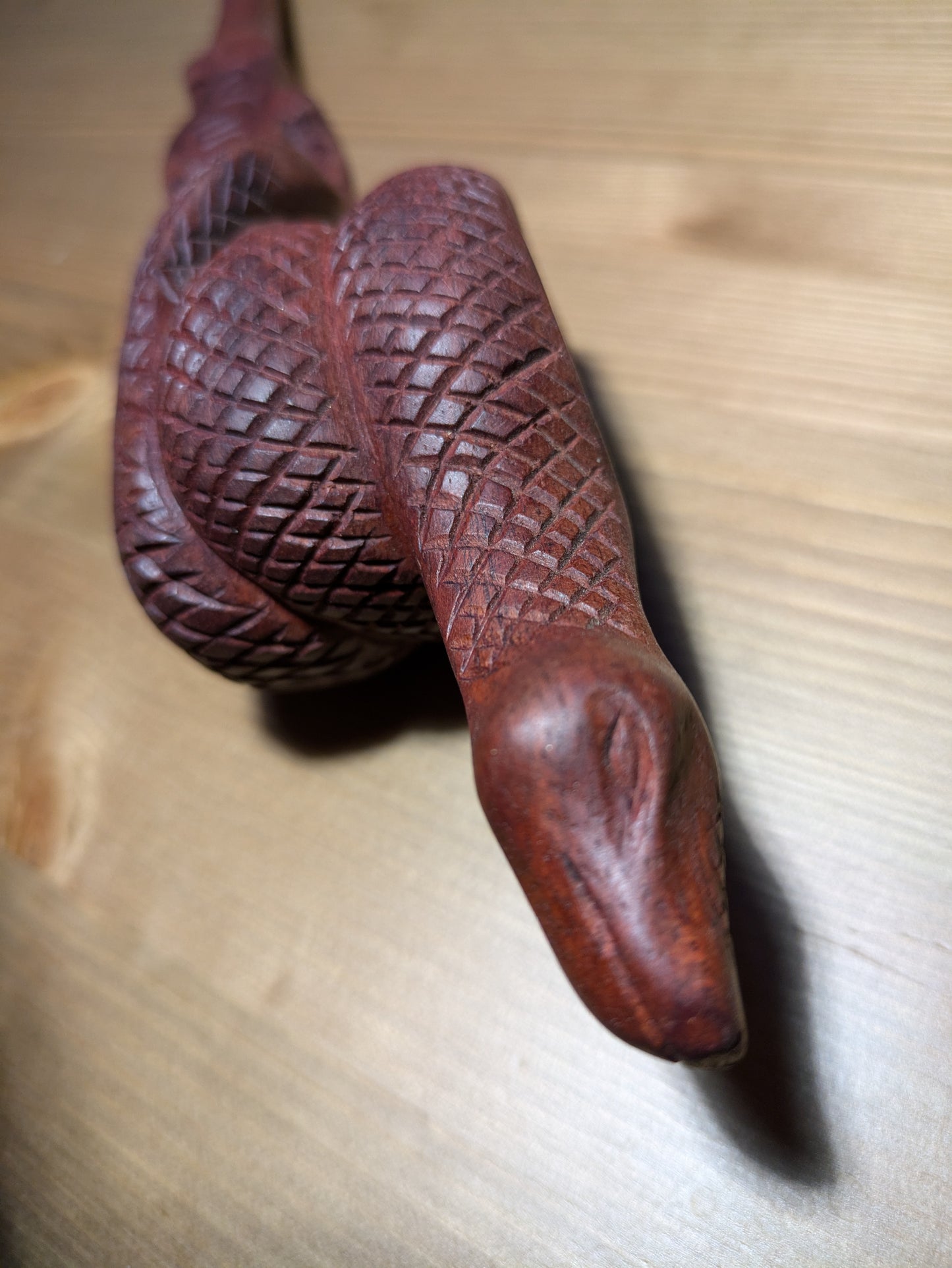 Wood Snake Pipe