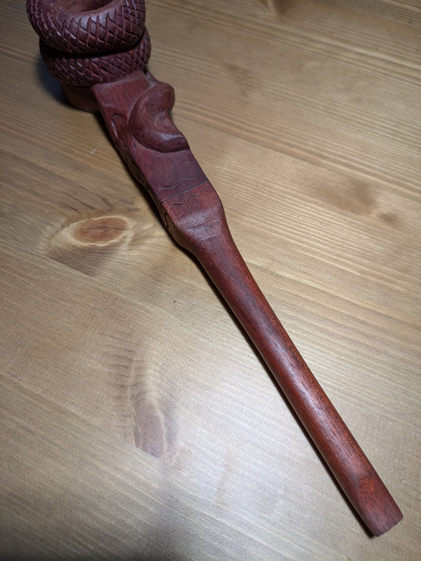 Wood Snake Pipe
