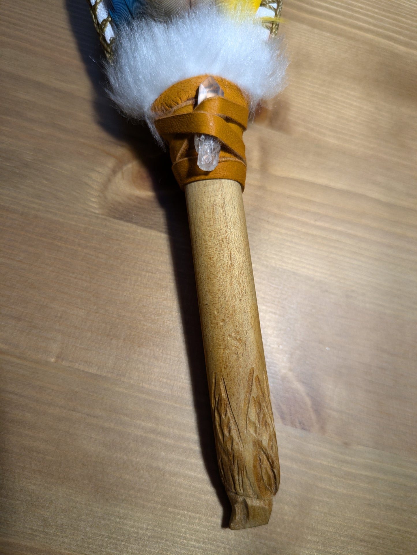 Shaker Palo Santo and Leather