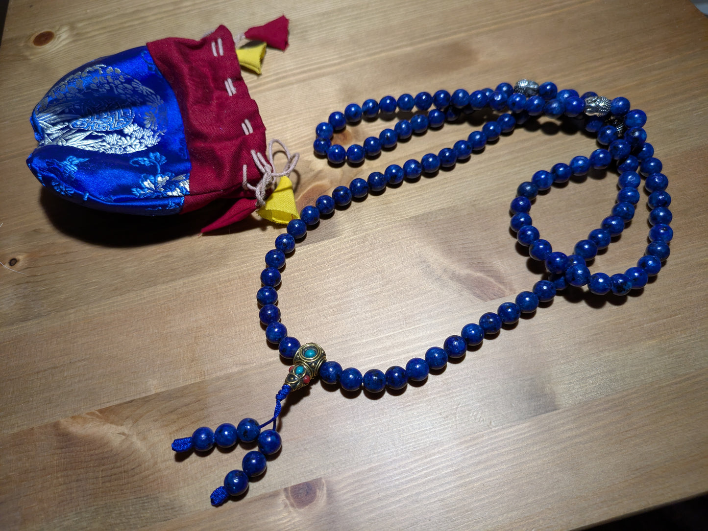 Lapis Lazuli Mala bead