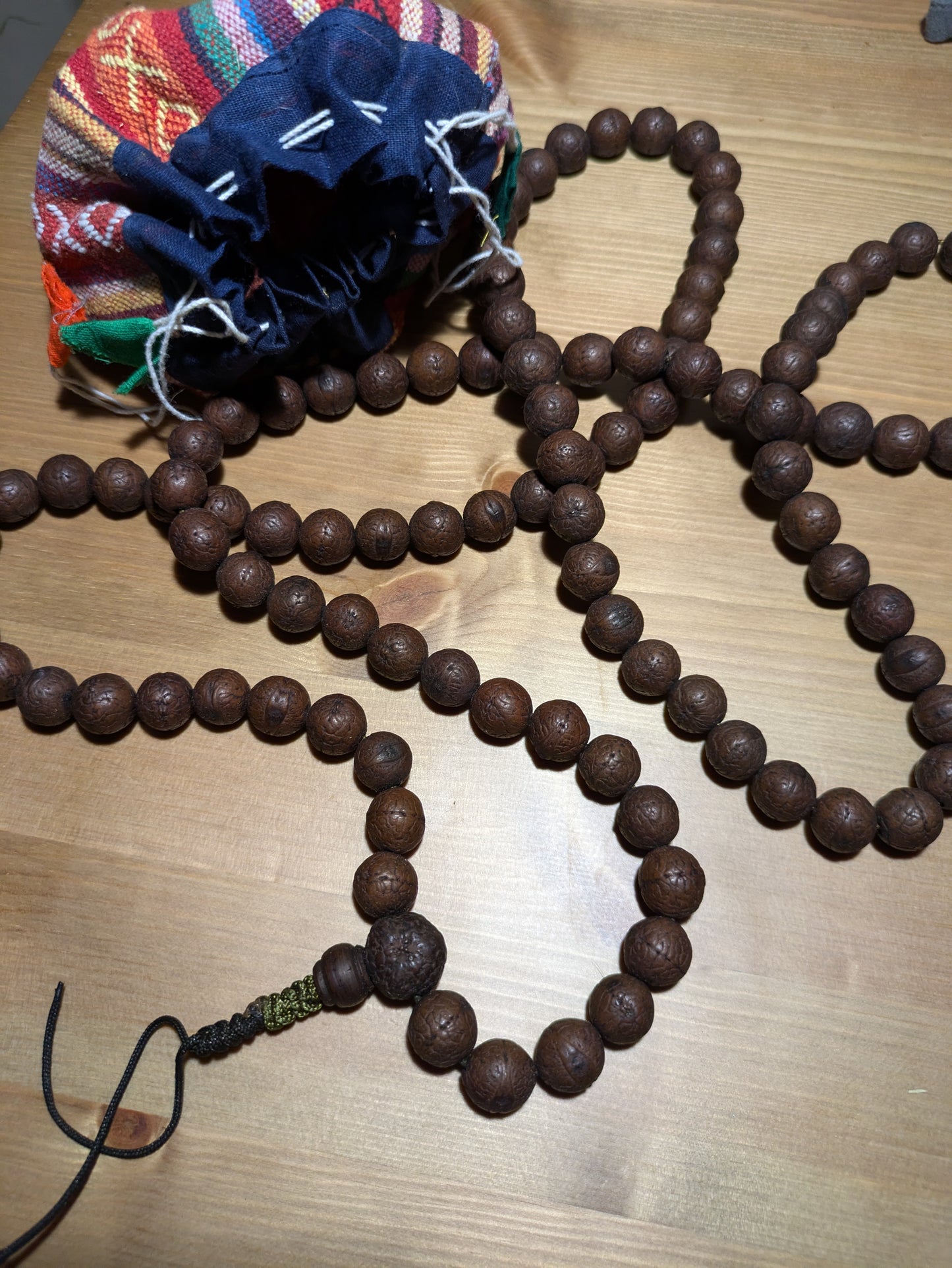 Dark Color Bodhi Seeds Mala