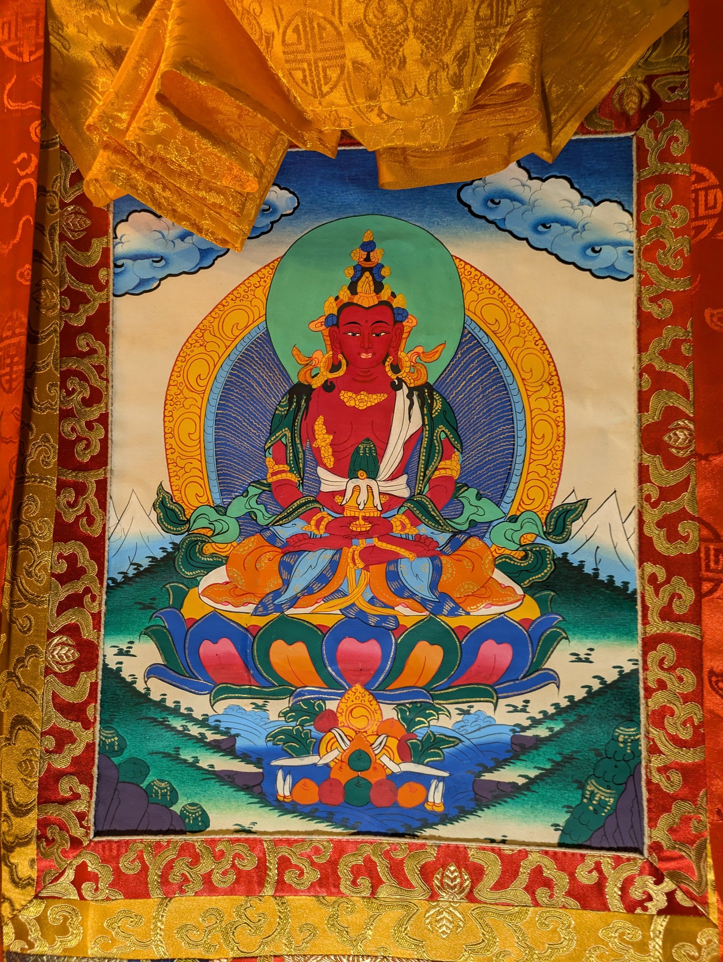Amitabha Buddha Thangka
