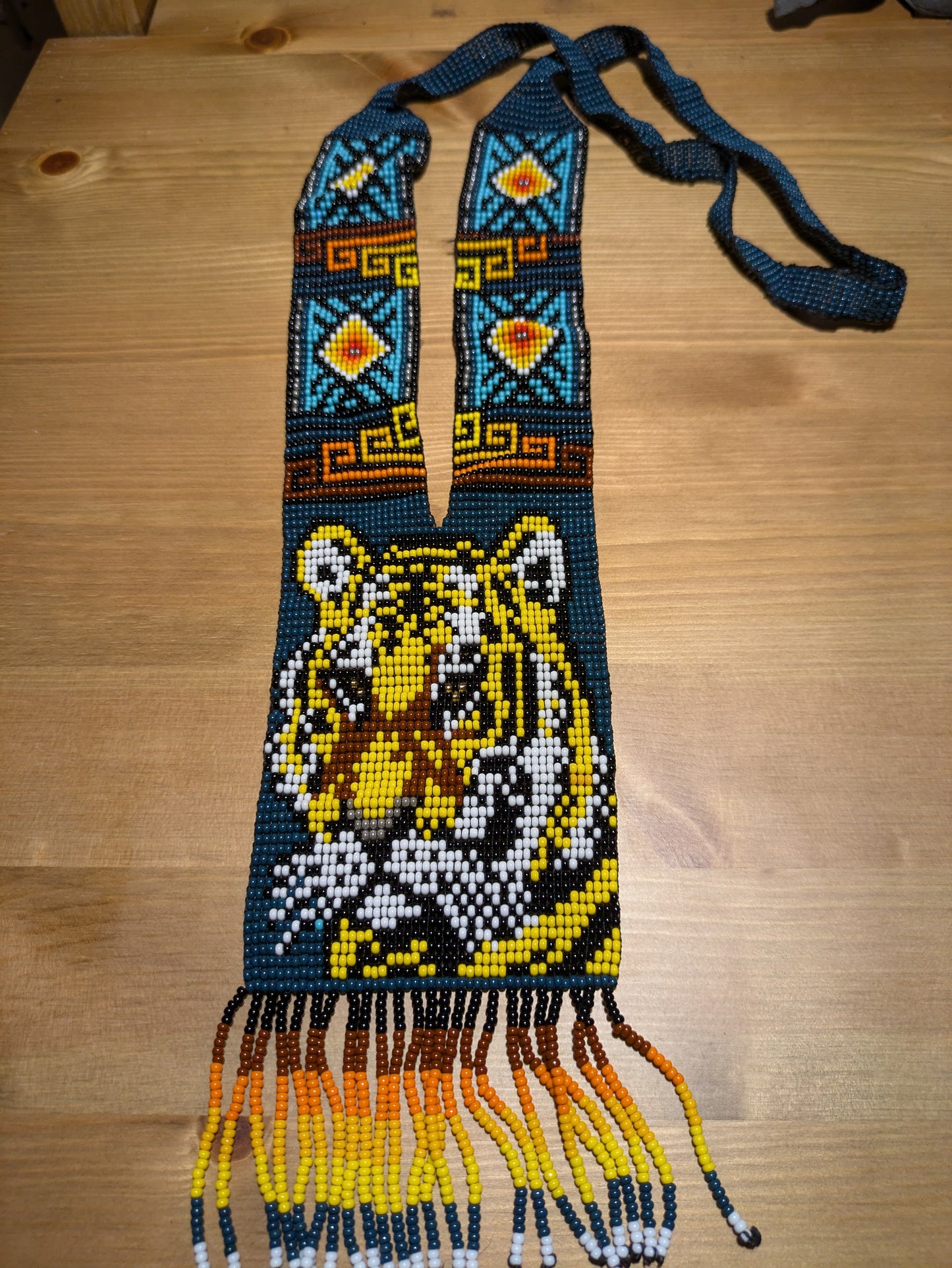 Beaded Necklace Tiger