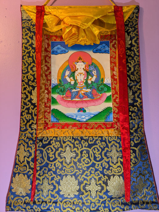 Avalokiteshvara (Chenrezig) Thangka